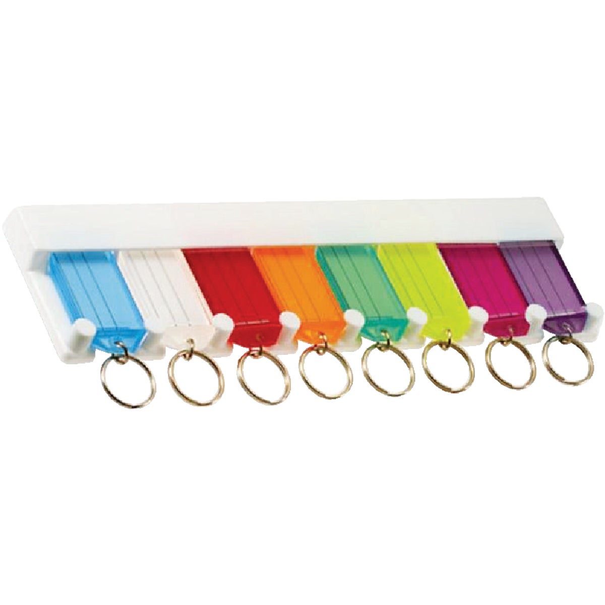 Lucky Line Keytag Rack, 8-Key