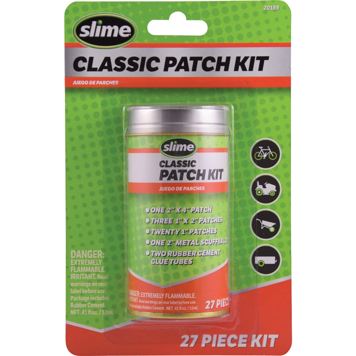 Master Tire Repair Deluxe Rubber Patch Kit