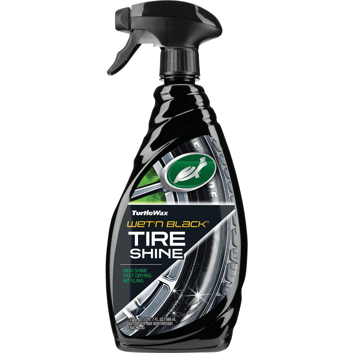 Turtle Wax Wet 'N Black 23 Oz. Trigger Spray Tire Shine