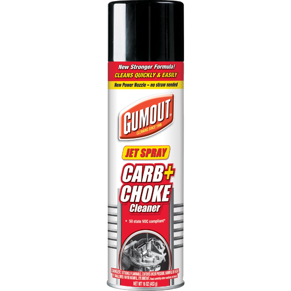 GUMOUT Choke & Carburetor Cleaner Jet Spray