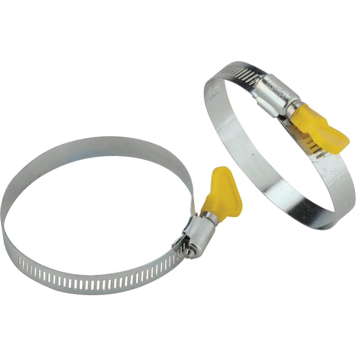 Camco 3 In. Twist-It Clamp RV Sewer Hose Connector, (2-Pack)