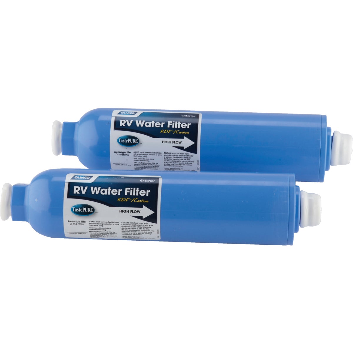 Camco In-Line RV Water Filter, (2-Pack)
