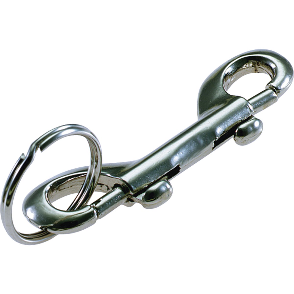 Lucky Line Nickel-Plated Zinc 1-1/8 In. x 3-1/2 In. L. Key Chain