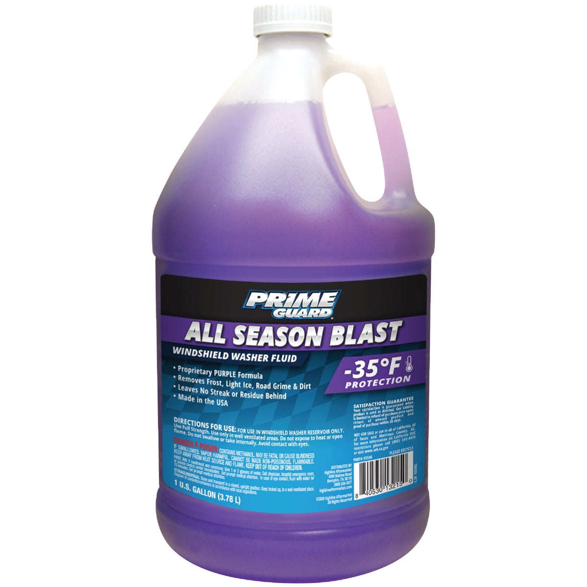 Prime Guard All Blast De-Icer Windshield Washer Fluid