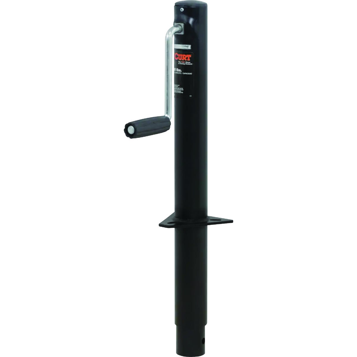 Curt 2000 Lb. A-Frame Jack With Side Handle, 14-1/2 In. Travel