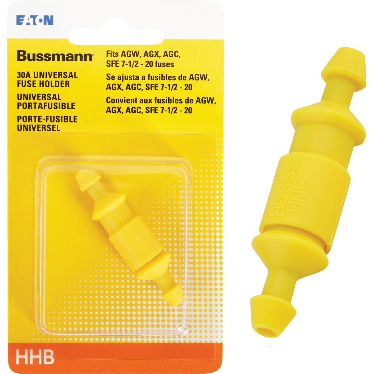 Bussmann Universal Glass Tube Fuse Holder