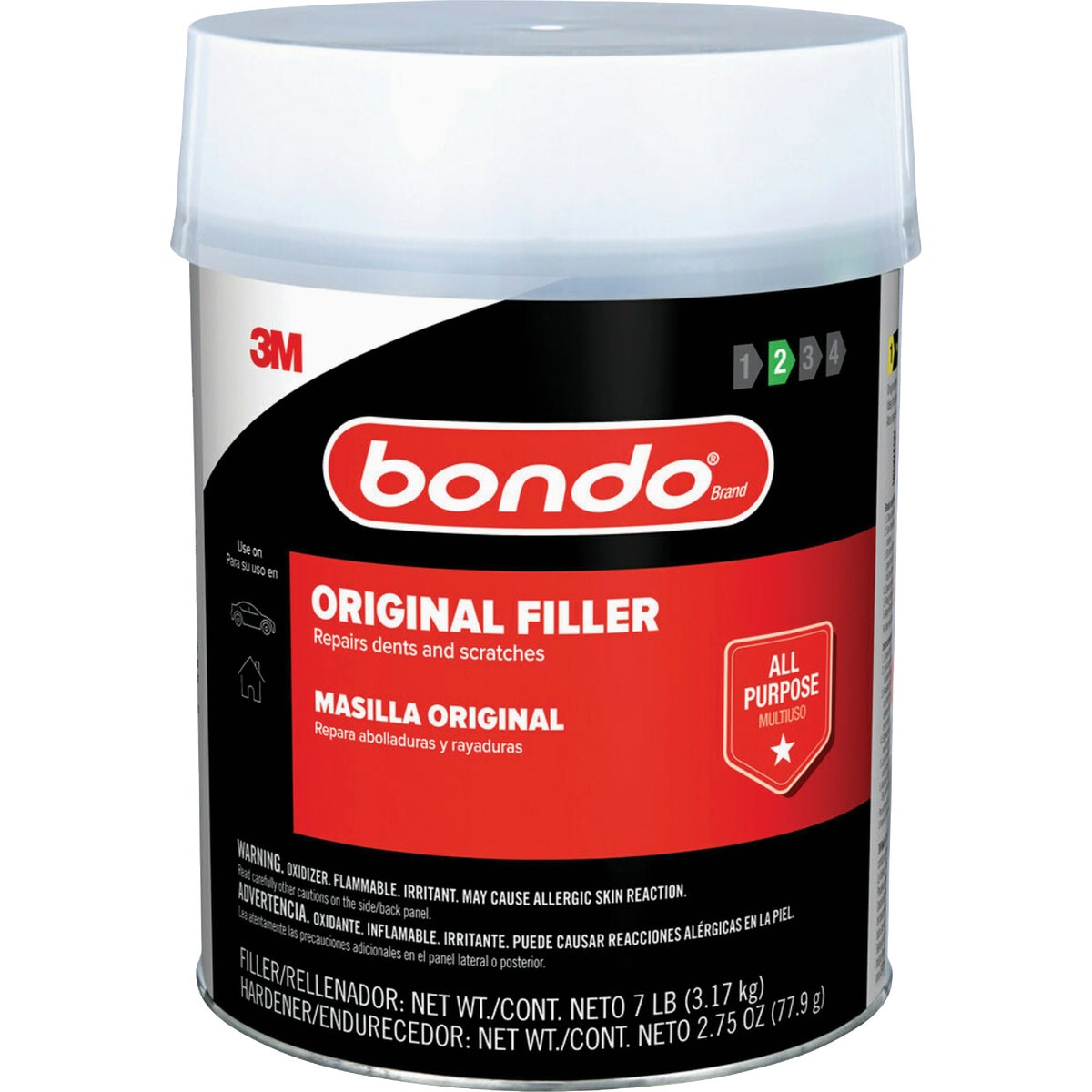 3M Bondo 1 Gal. Original Body Filler with Hardener