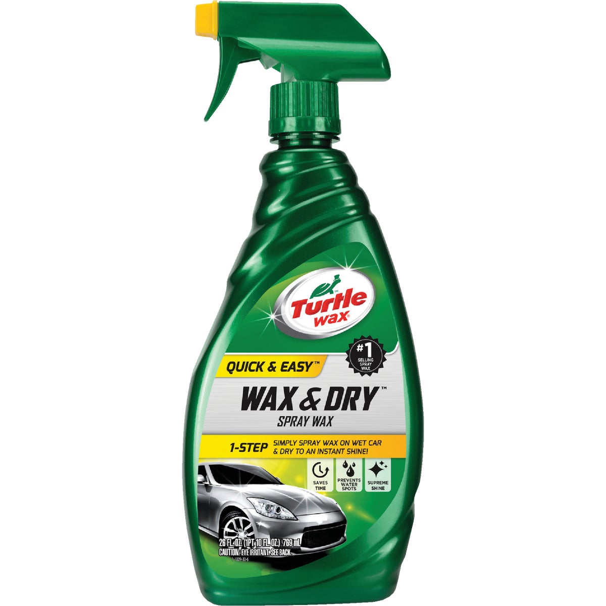 Turtle Wax Wax & Dry 26 Oz. Trigger Spray Car Wax