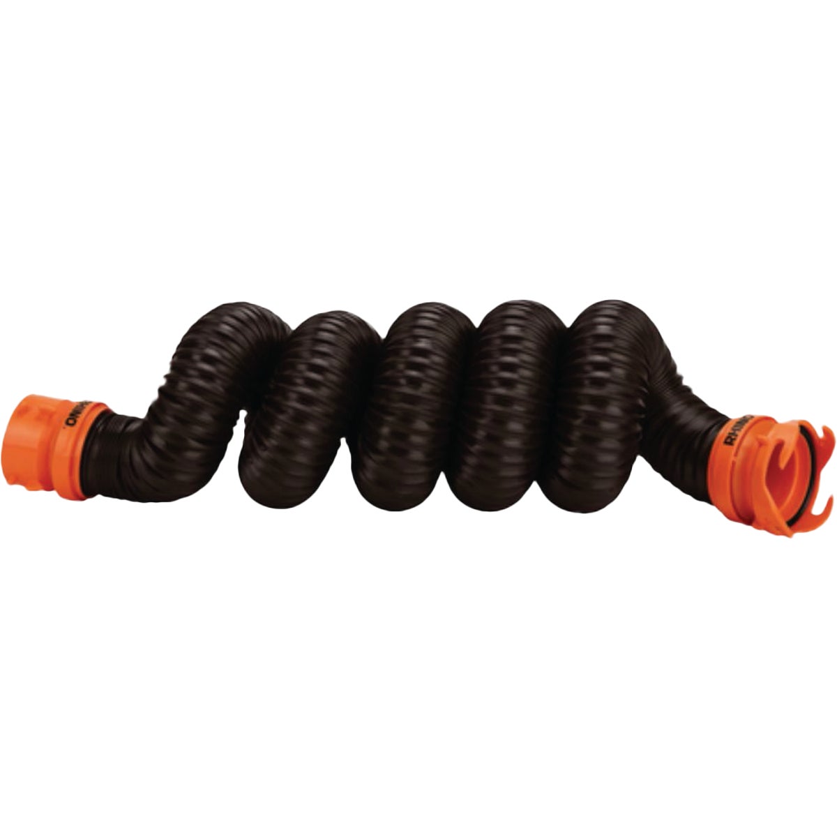 Camco RhinoFLEX 10 Ft. Sewer Hose Extension with Swivel Bayonet & Lug