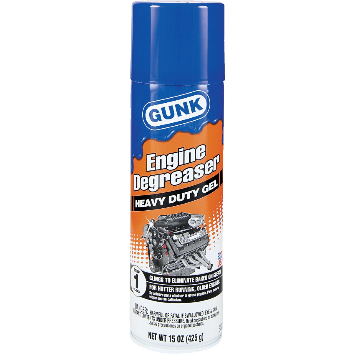 Gunk Heavy-Duty Gel Engine Cleaner