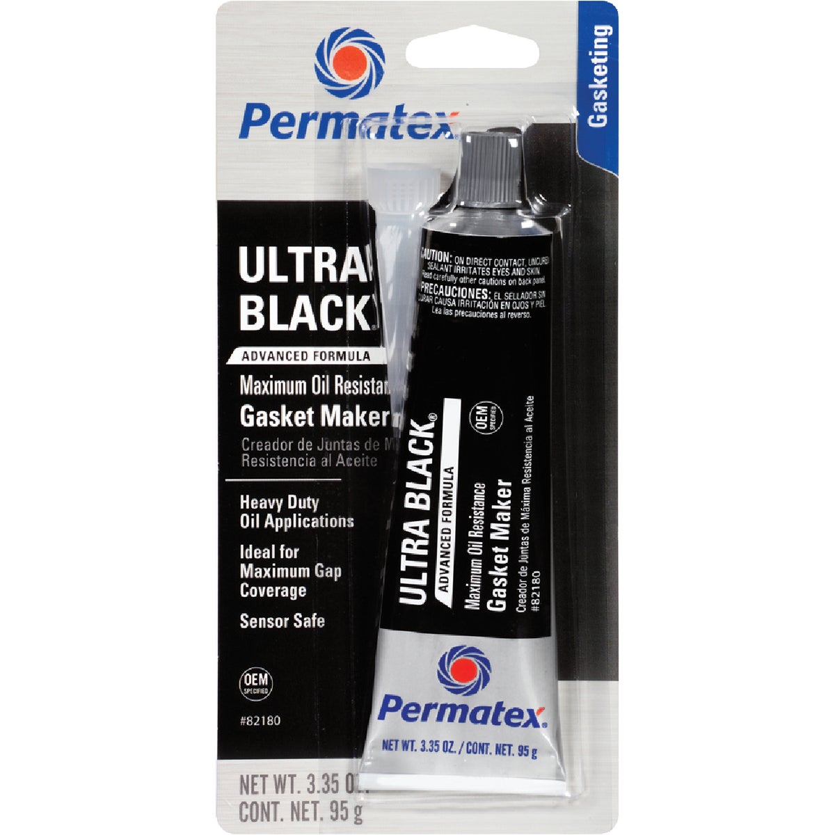 Permatex 3 Oz. Ultra Black Silicone Gasket Maker