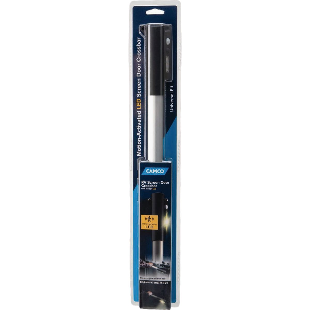 Camco RV Screen Door Motion-Sensor Lighted Crossbar