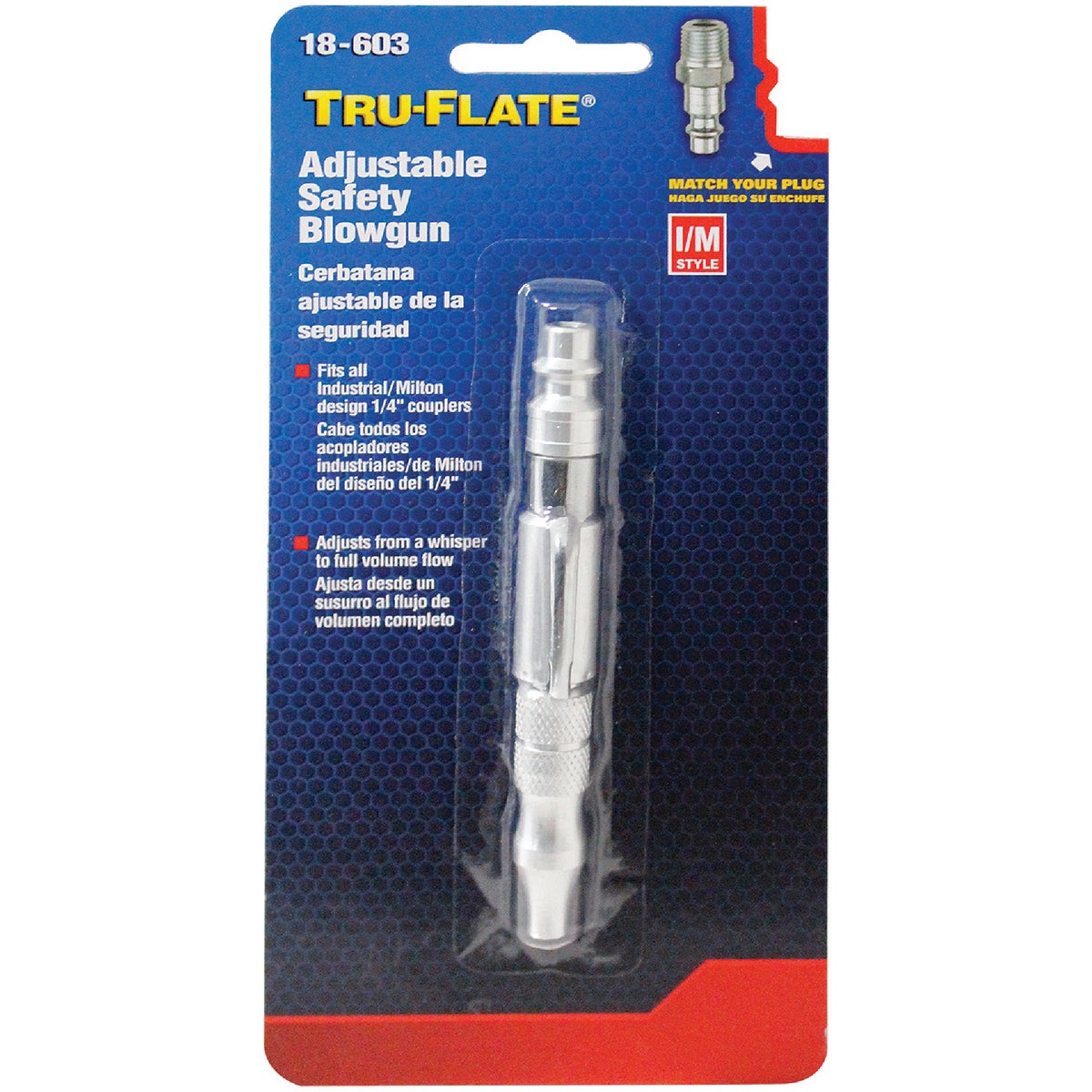 Tru-Flate Adjustable Blow Gun, I/M