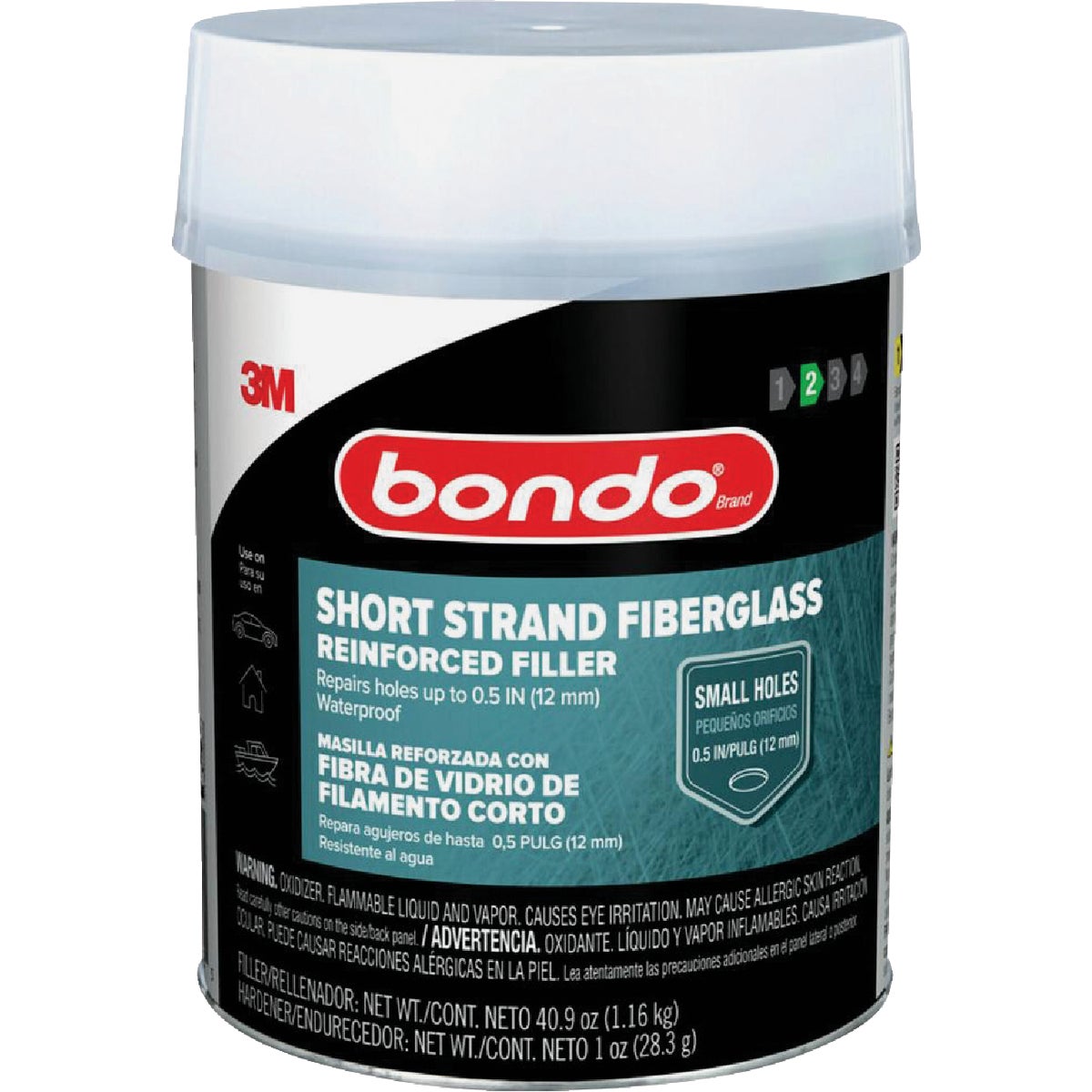 Bondo 41 Oz. Glass Reinforced Body Filler with Hardener