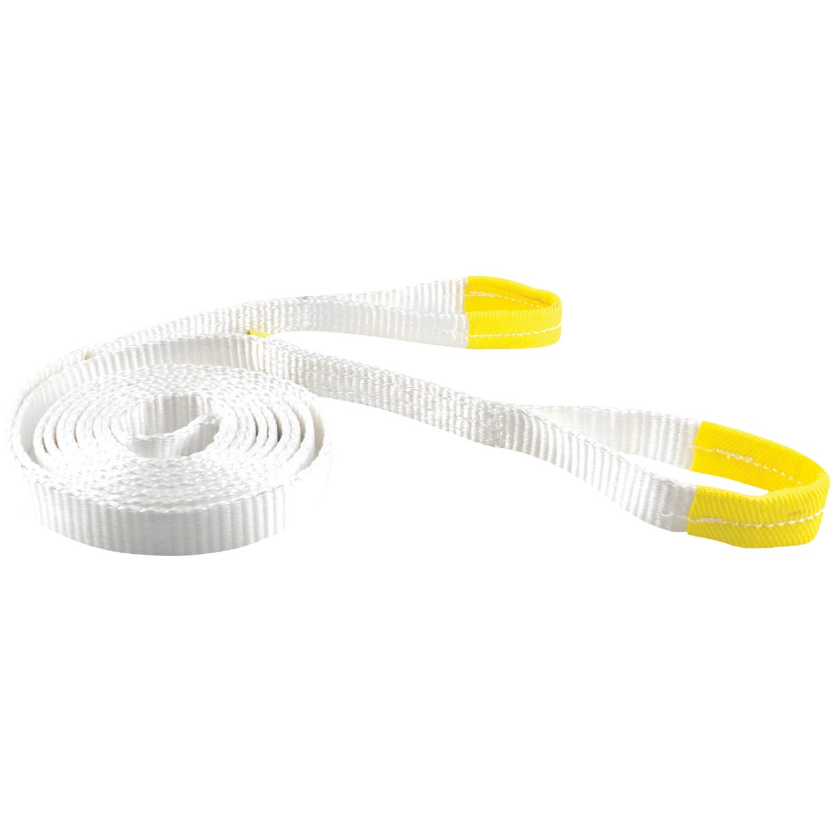 Erickson 1 In. x 15 Ft. 3750 Lb. Polyester Recovery Tow Strap, White