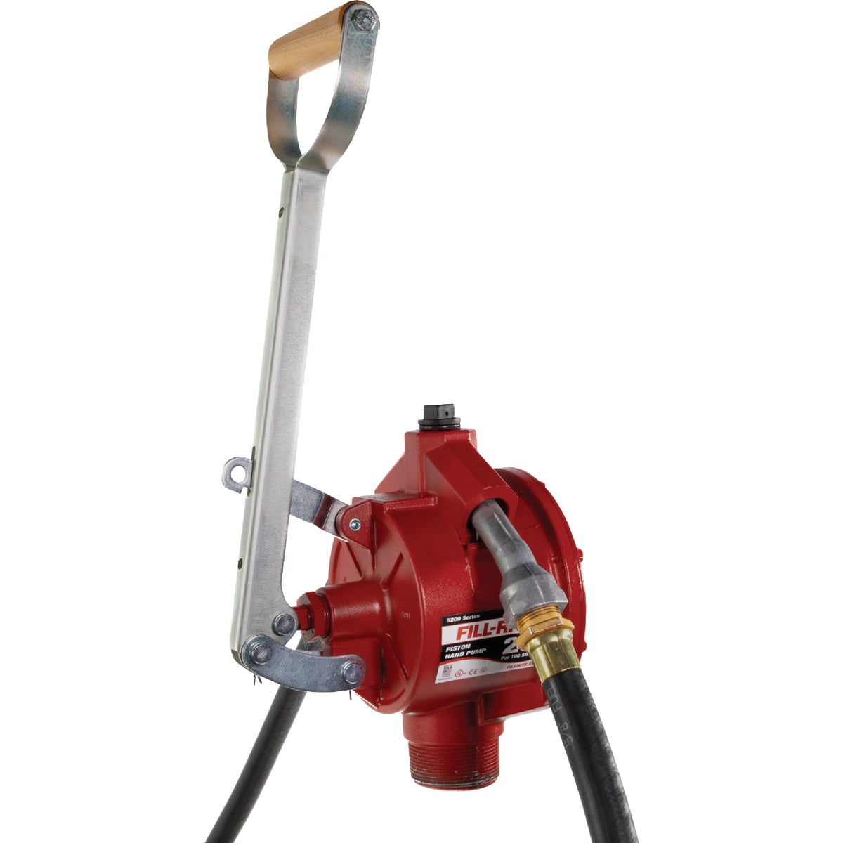 Fill-Rite Piston Hand-Operated Fuel Transfer Pump with Nozzle Spout