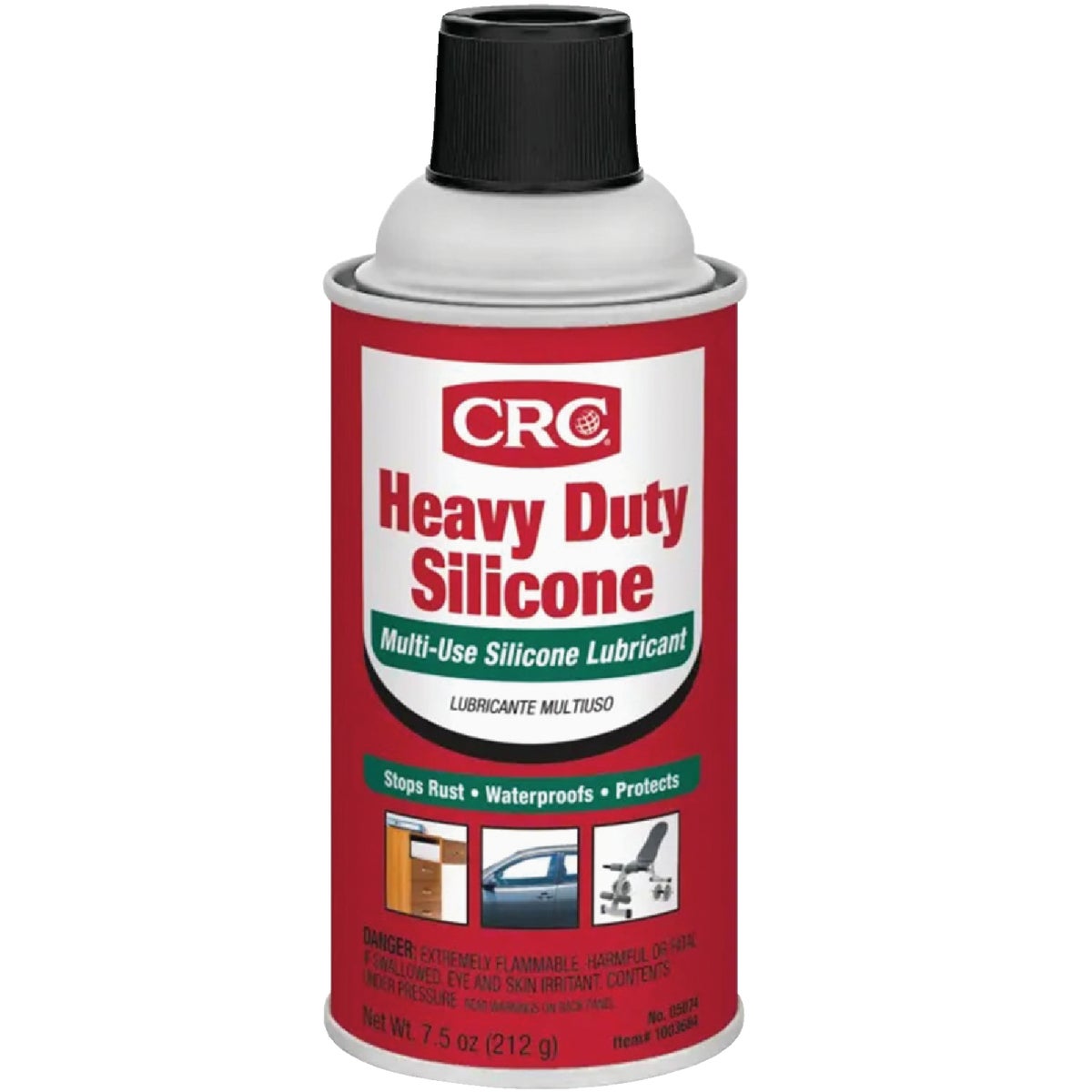 CRC 7.5 Oz. Aerosol Heavy-Duty Multi-Use Silicone Lubricant