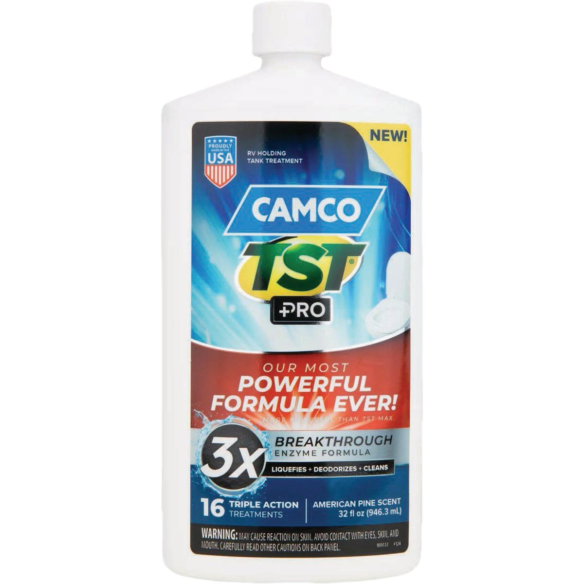 Camco 32 Oz. TST PRO RV Holding Tank Treatment, American Pine