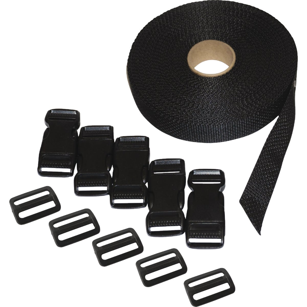 Grab 'N' Go Polypro Straps With Side Squeeze Buckles & SlipLoks