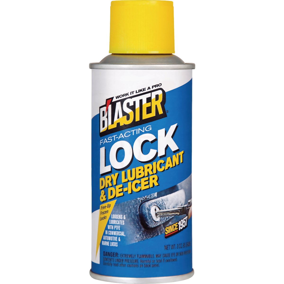 Blaster 3 Oz. Fast-Acting Lubricant & De-Icer