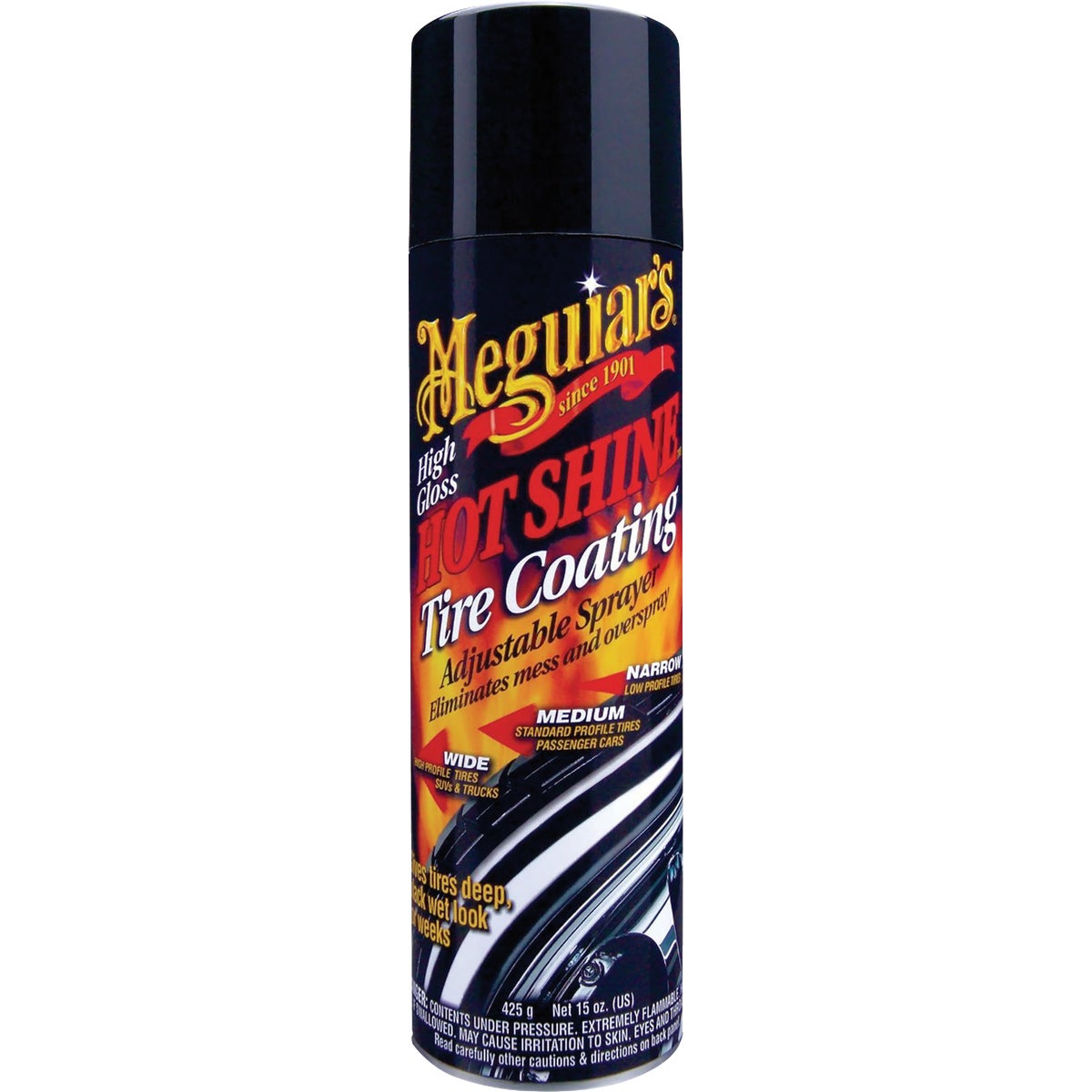 Meguiars Hot Shine 15 Oz. Trigger Spray Tire Coating