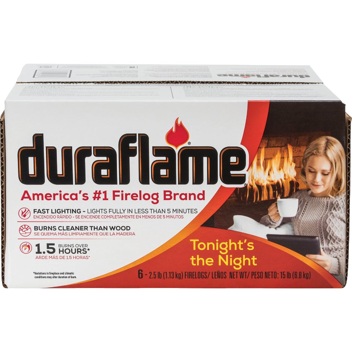 Duraflame 1.5-Hour Firelog (6-Pack)