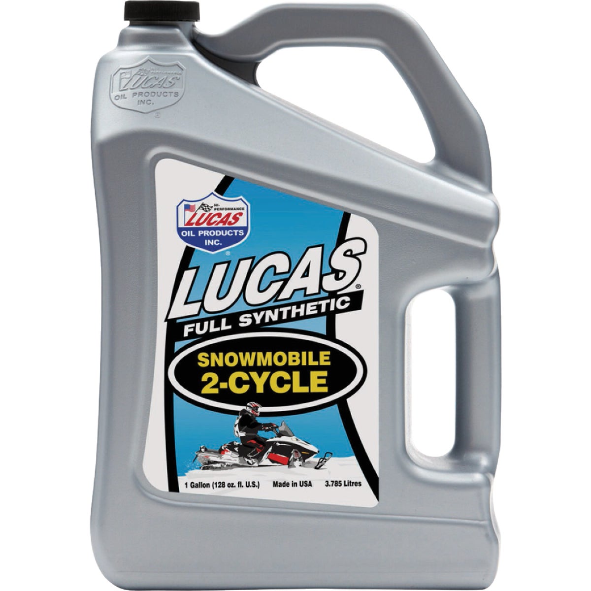 Lucas Oil 1 Gal. Synethic 2-Cycle Snowmobile Oil