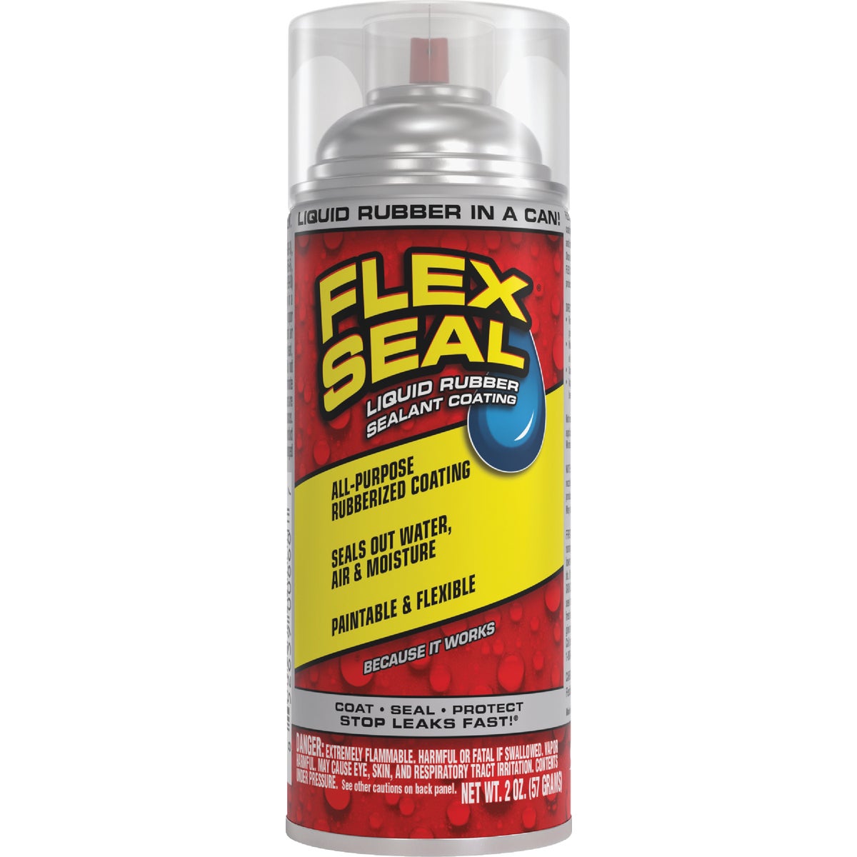 FLEX SEAL 2 Oz. Mini Spray Rubber Sealant, Clear