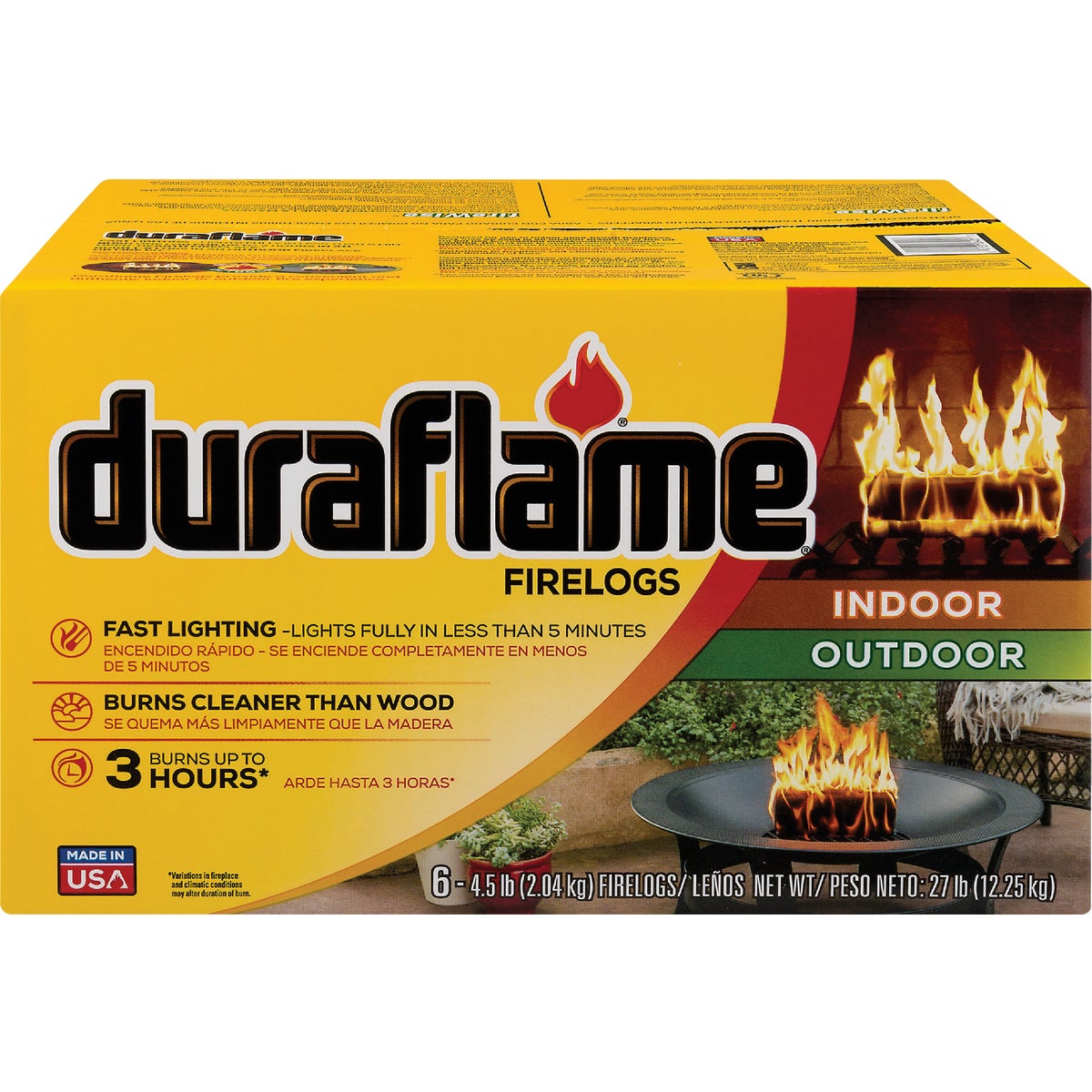 Duraflame 3-Hour Firelog (6-Pack)