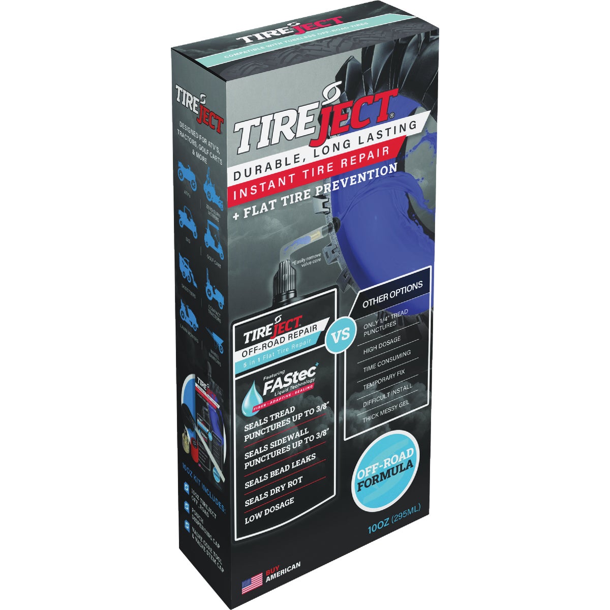TireJect 10 Oz. Off-Road Single Tire Sealant Kit