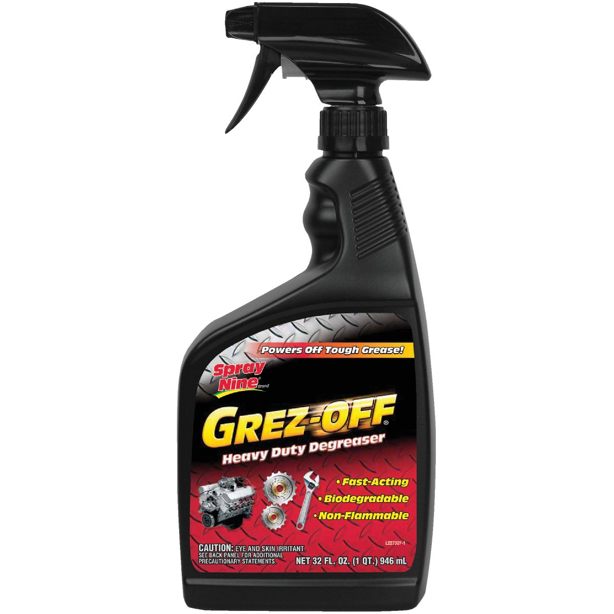 Spray Nine Grez-Off 32 Oz. Trigger Spray Degreaser