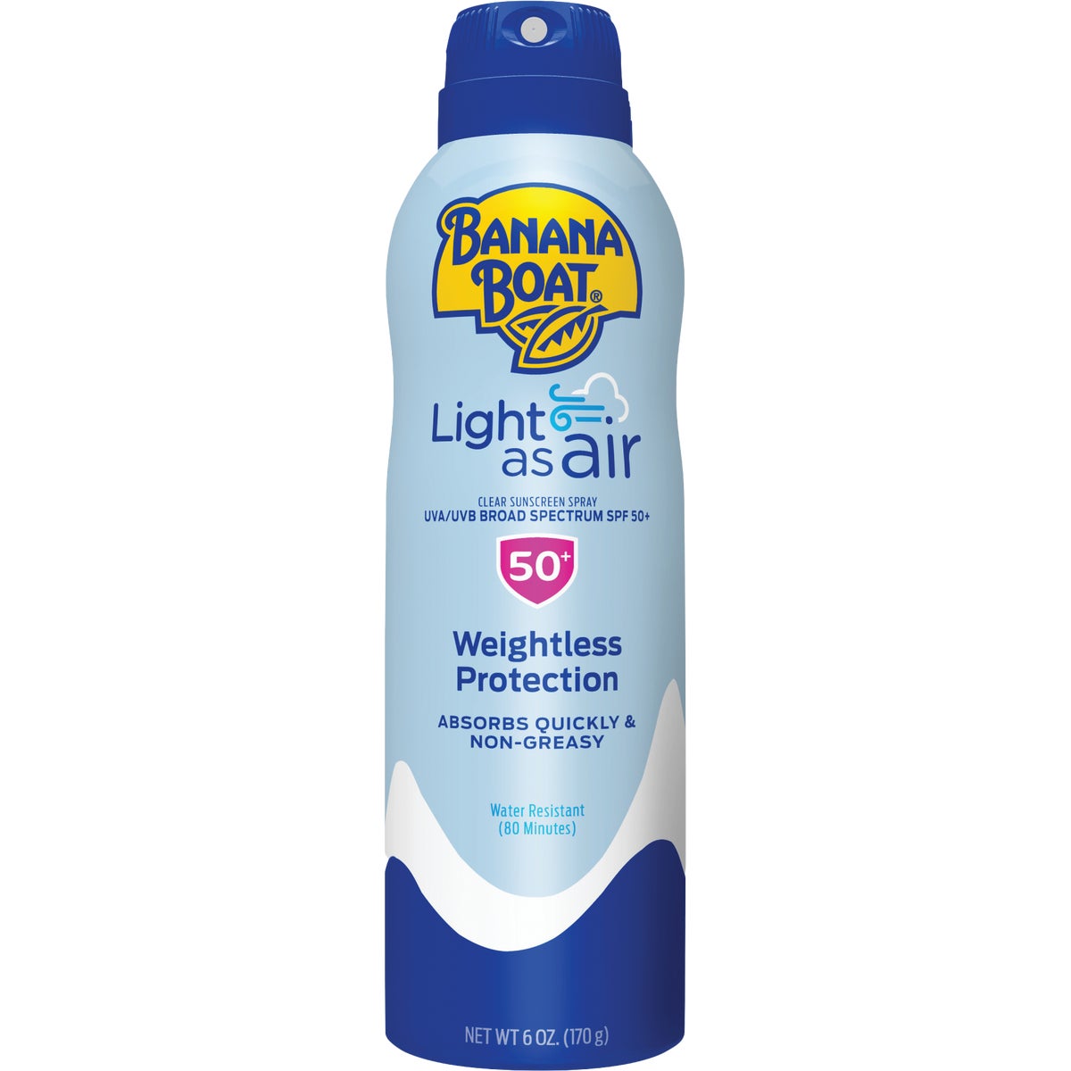Banana Boat Light as Air SPF 50 Sunscreen Spray