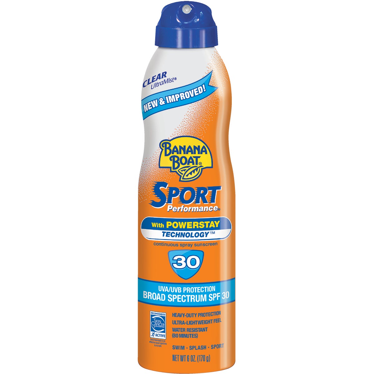 Banana Boat 6 Oz. Sport Performance SPF 30 Sunscreen Spray