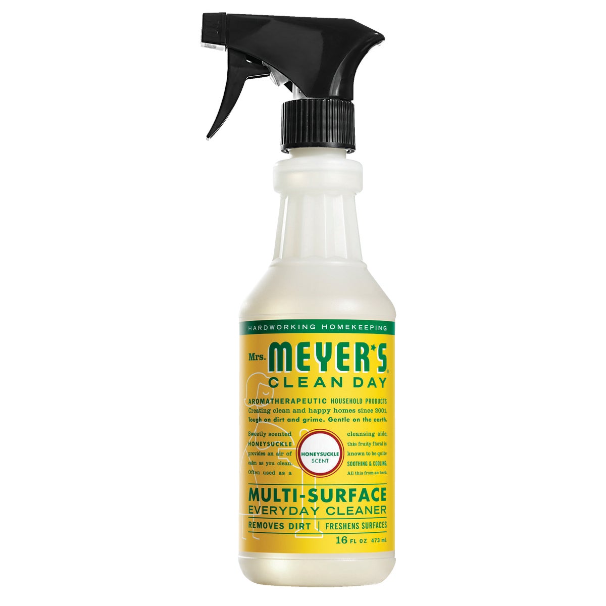 Mrs. Meyer's Clean Day 16 Oz. Honeysuckle Multi-Surface Everyday Cleaner