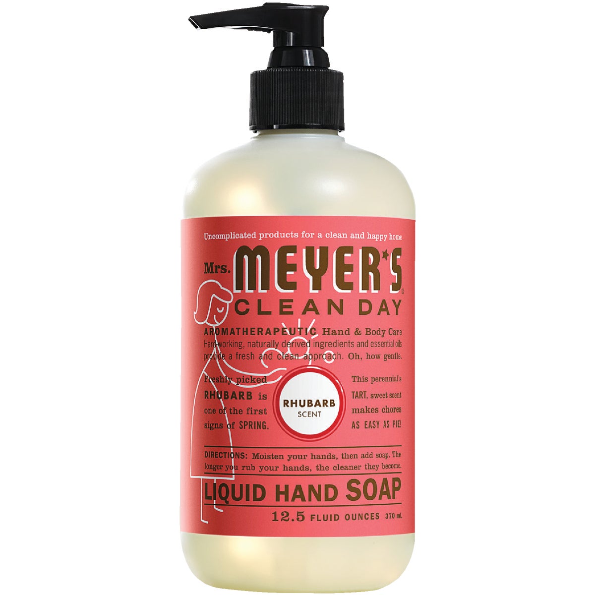 Mrs. Meyer's Clean Day 12.5 Oz. Rhubarb Liquid Hand Soap
