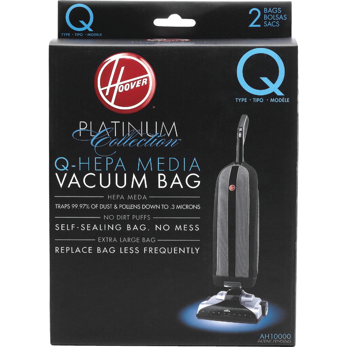 Hoover Platinum Collection Type Q HEPA Vacuum Bag (2-Pack)