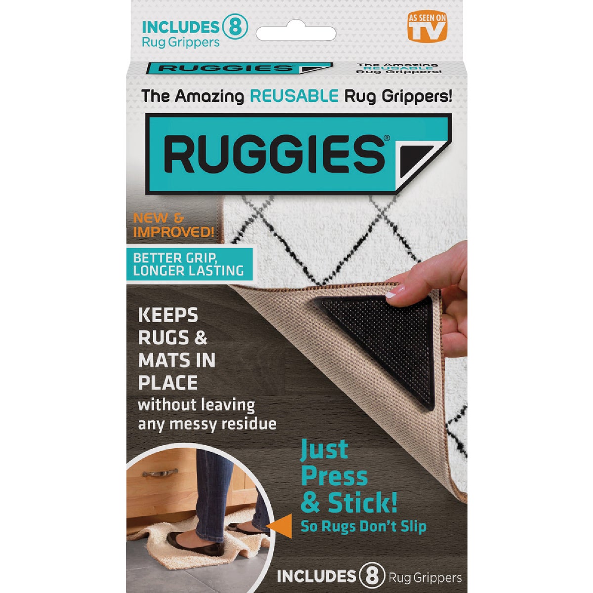 Ruggies Nonslip Rug Gripper Tape