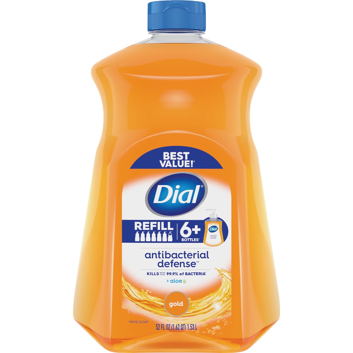 Dial 52 Oz. Gold Antibacterial Liquid Hand Soap with Moisturizer