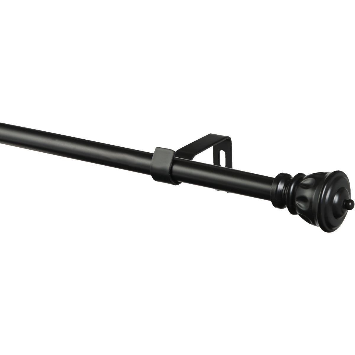 Kenney Kiera Cafe Black Curtain Rod