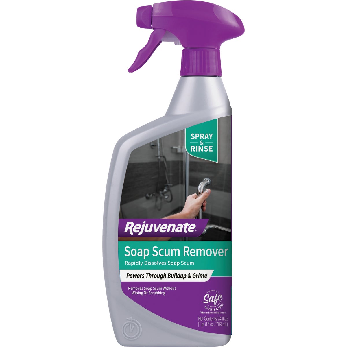 Rejuvenate 24 Oz. No Scrub Soap Scum Remover