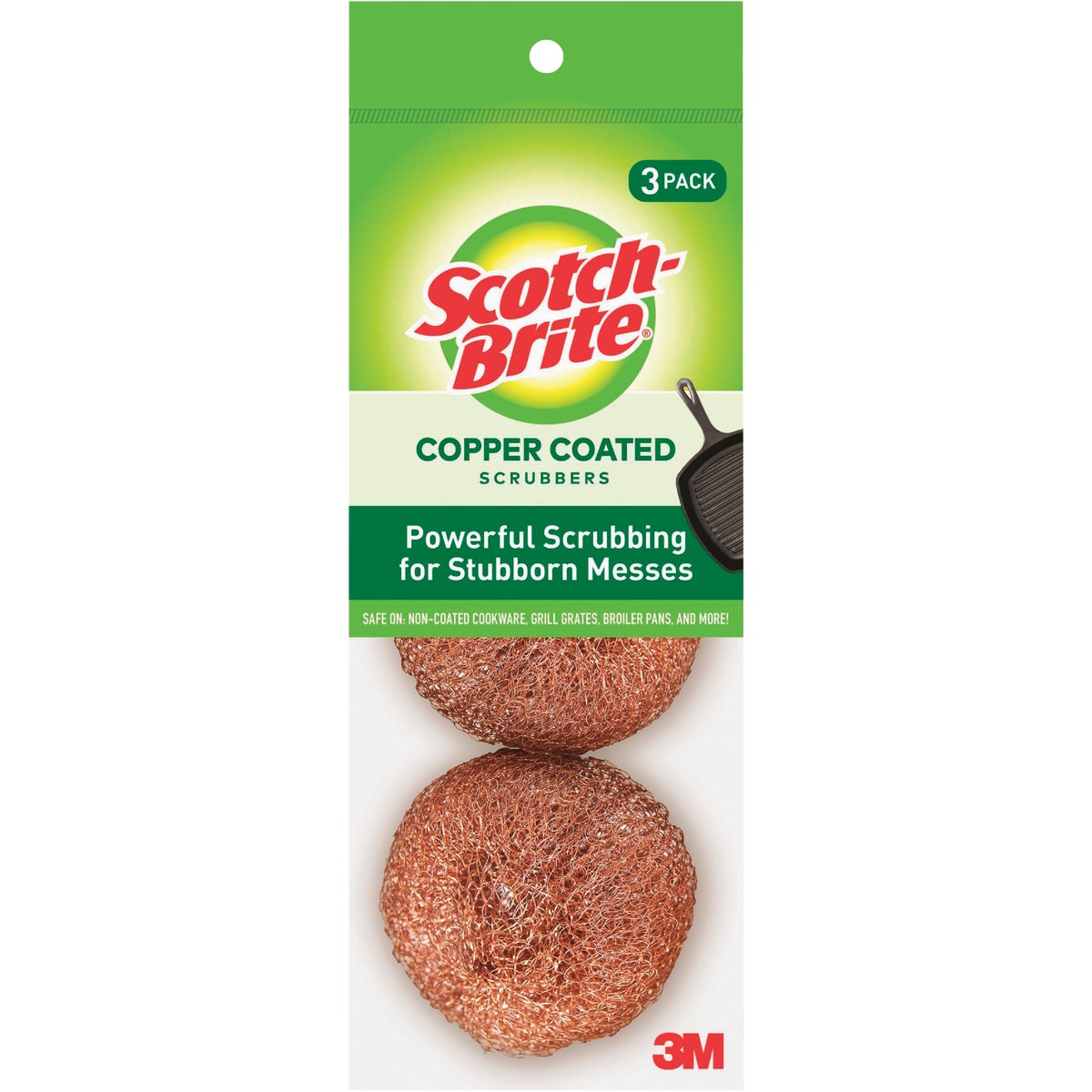 Scotch-Brite Copper Coated Scouring Pad (3 Count)