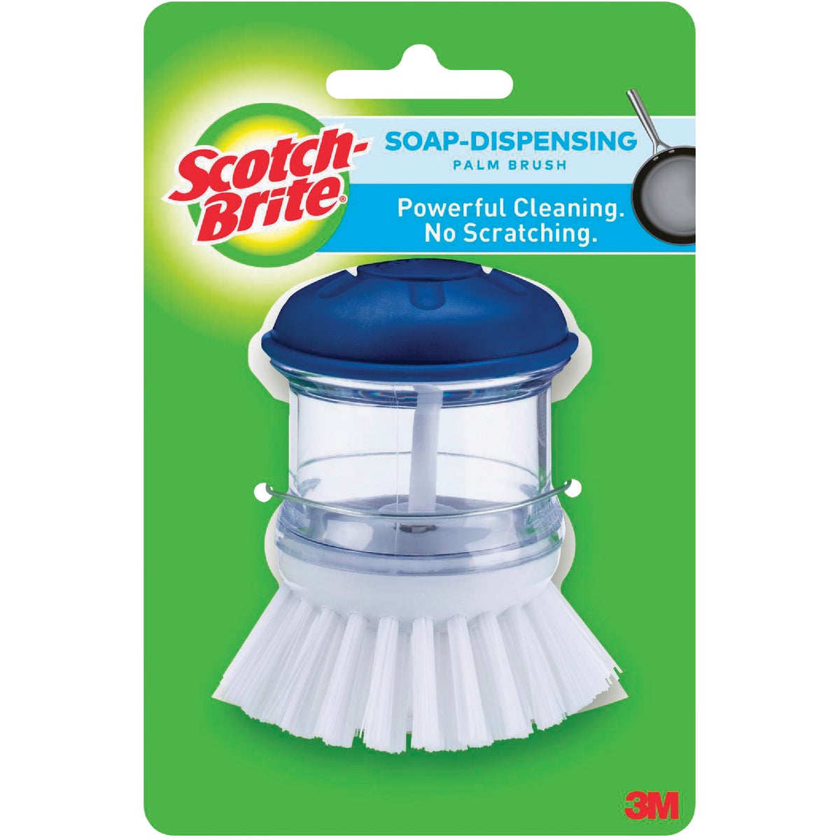 Scotch-Gard Plastic Soap Dispensing Brush