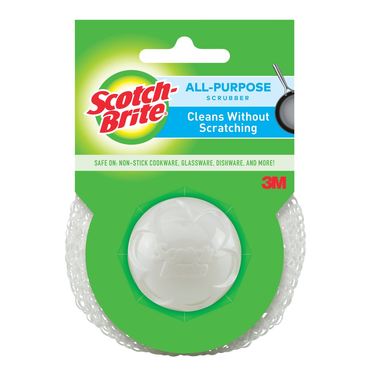 Scotch-Brite No Scratch All-Purpose Scrubber with Handle