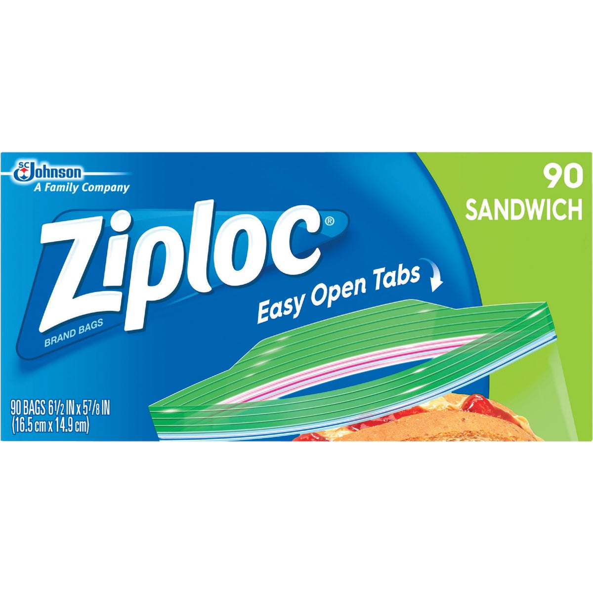 Ziploc Sandwich Food Storage Bag (90 Count)