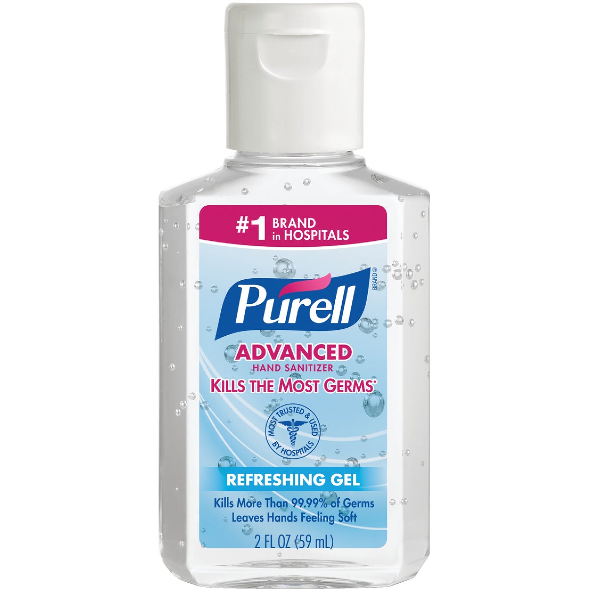 Purell 2 Oz. Advanced Hand Sanitizer Refreshing Gel Flip Cap