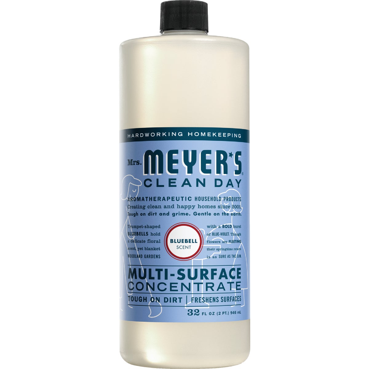 Mrs. Meyer's Clean Day 32 Oz. Bluebell Multi-Surface Concentrate