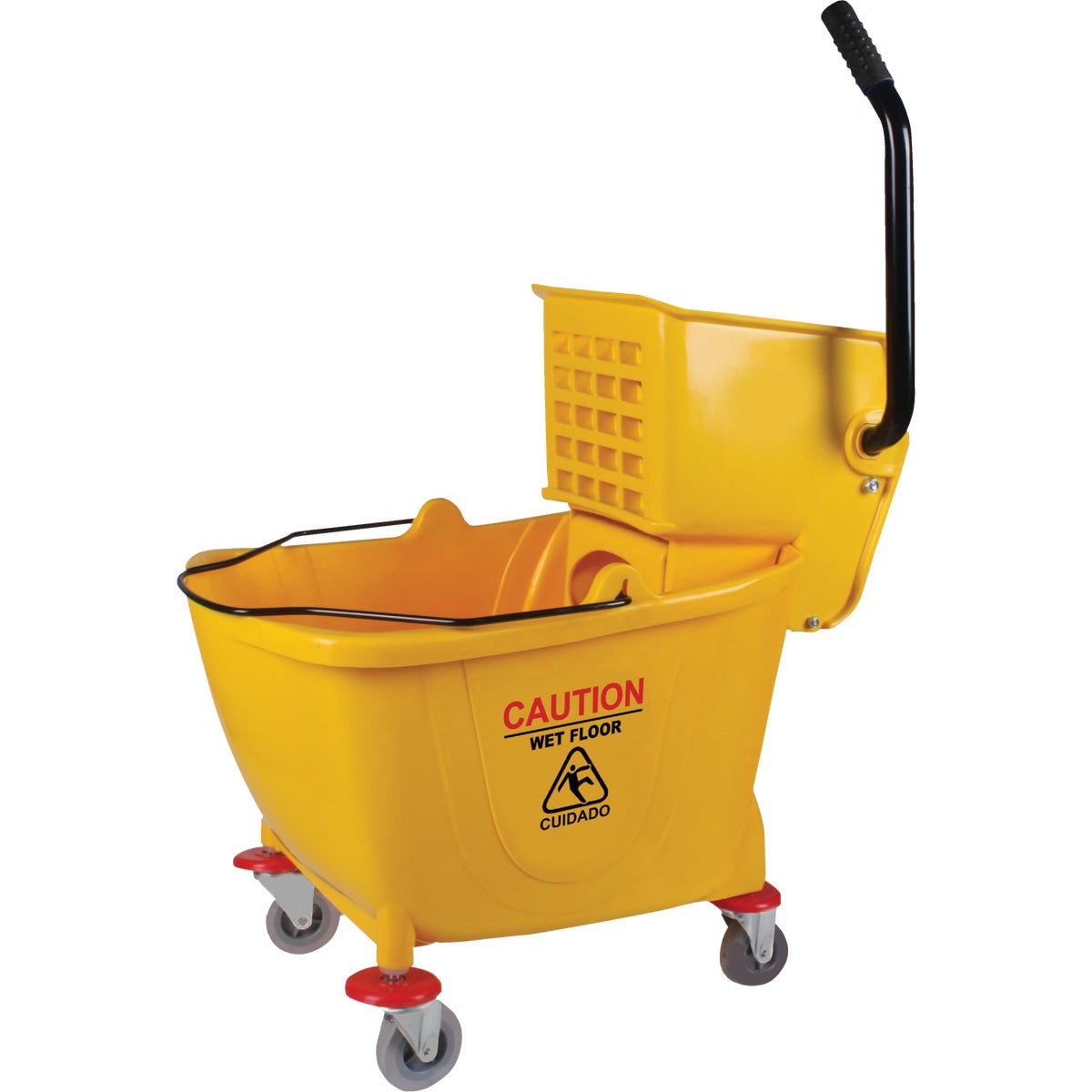 38 Qt. Side Press PVC Mop Bucket & Wringer