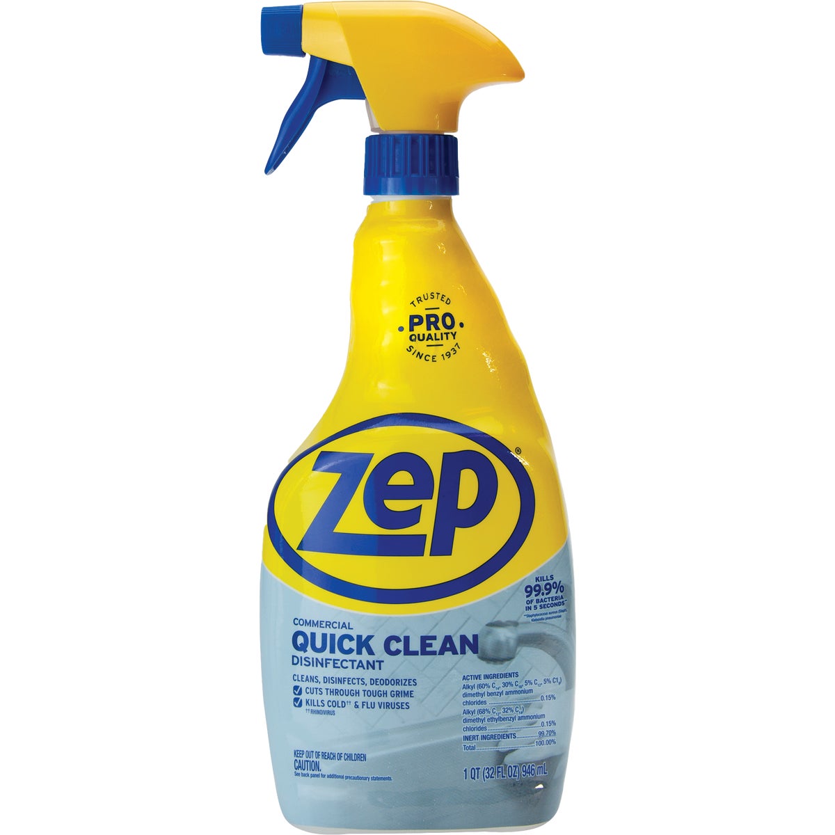 Zep Commercial 32 Oz. Quick Clean Disinfectant Cleaner