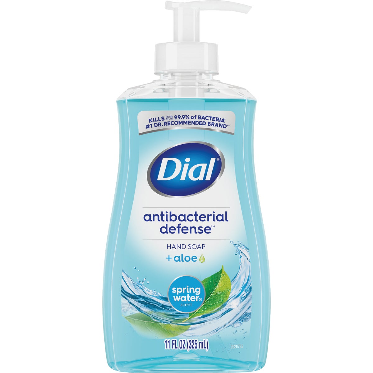 Dial 11 Oz. Spring Water Antibacterial Liquid Hand Soap with Moisturizer