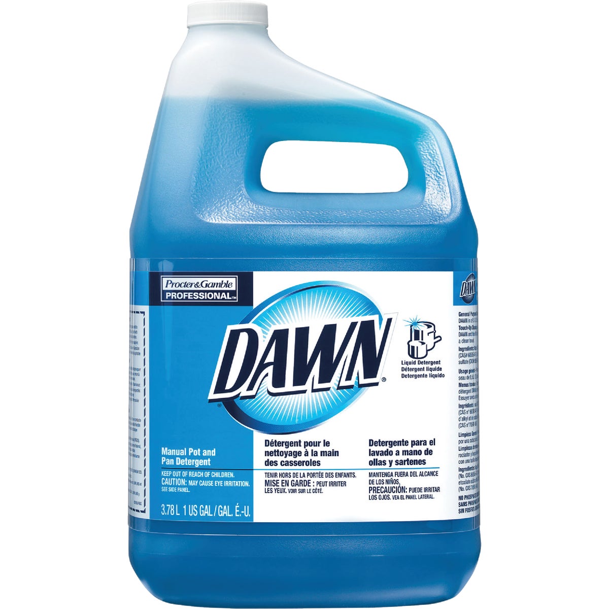 Dawn Professional 1 Gal. Double Cleaning Power Pot & Pan Dish Soap (4 Pack)
